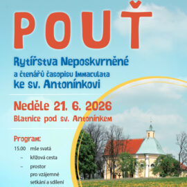 Pouť ke sv. Antonínkovi